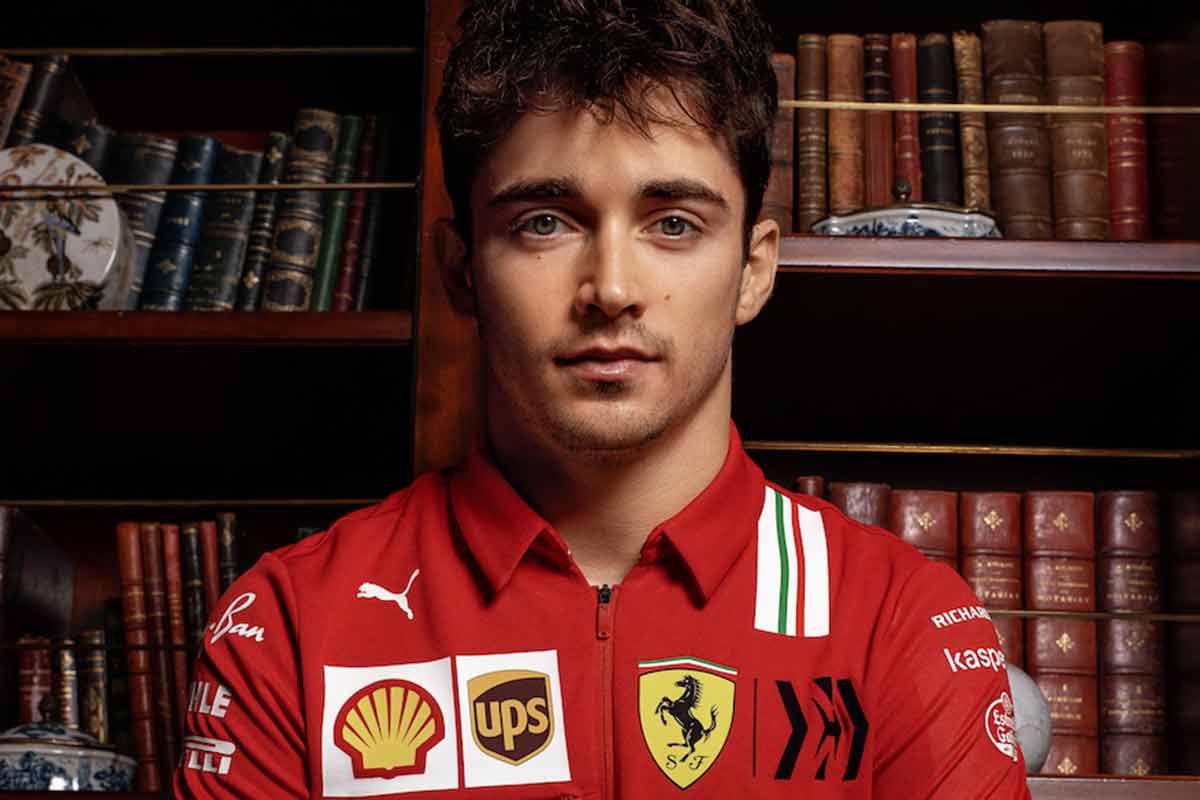 Charles Leclerc pilota Ferrari