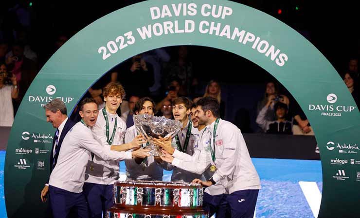 l'italia vince la coppa davis 2023