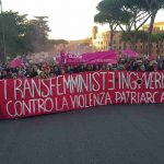 Manifestazione contro la violenza sulle donne a Roma
