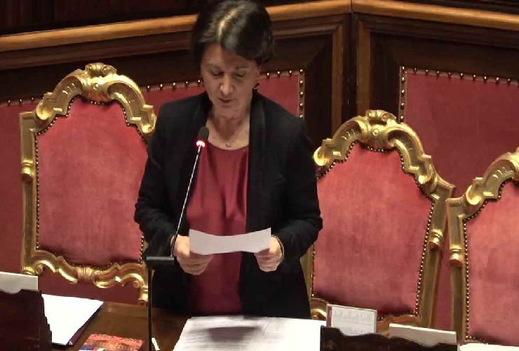 Ministra per la Famiglia Eugenia Roccella