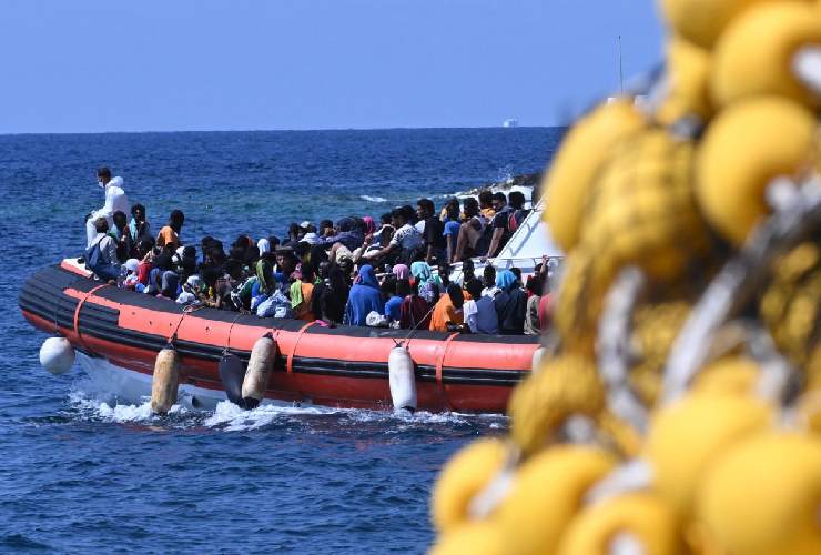 Migranti in mare 