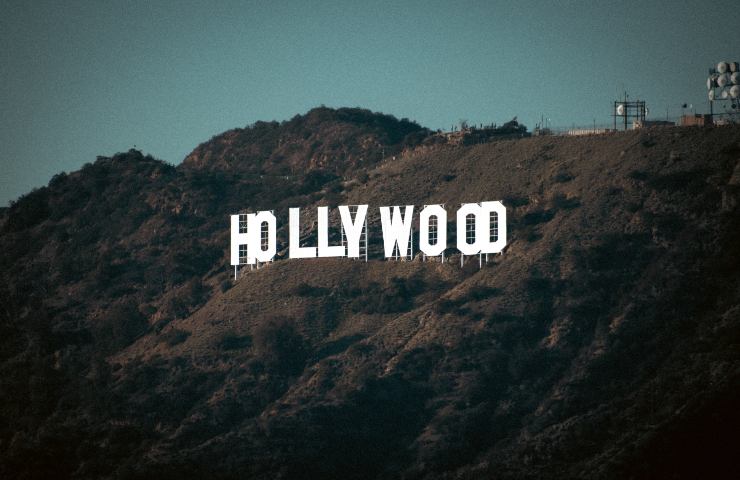 La scritta Hollywood