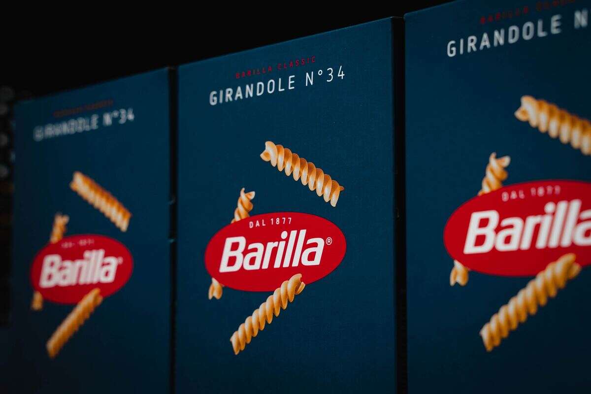 Confezioni di pasta Barilla Girandole